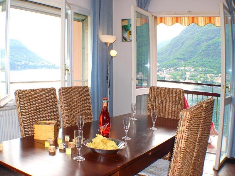 Sonia - Musica & Aperol Panorama-Fewo Lägenhet Pognana Lario Exteriör bild